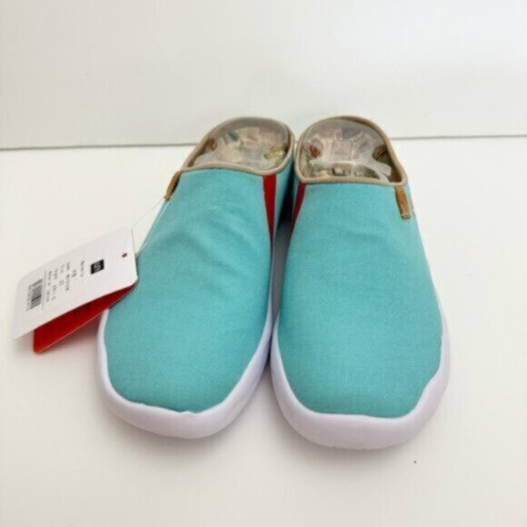 UIN Size 6.5 NWT Comfortable Women's Shoes Sky Blue Slipper - Picture 2 of 10